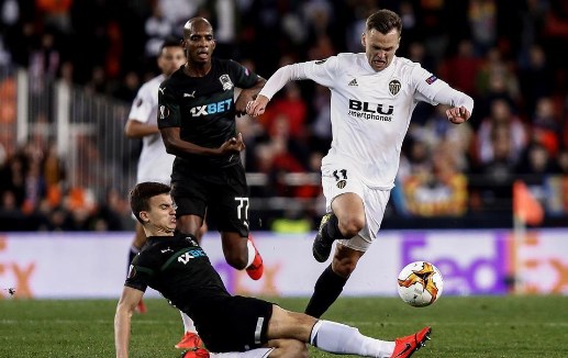 Highlight, Video lượt về vòng 1/8 Cúp C1 Krasnodar VS Valencia (15-3-2019)