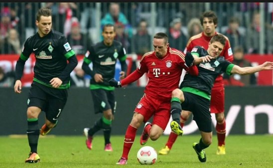 highlight video tong hop tran dau bayern munchen vs werder bremen Highlight, Video tổng hợp trấn đấu Bayern München VS Werder Bremen