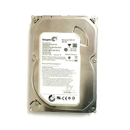 Ổ cứng Seagate Barracuda 250GB, 7200 RPM, Cache 8MB