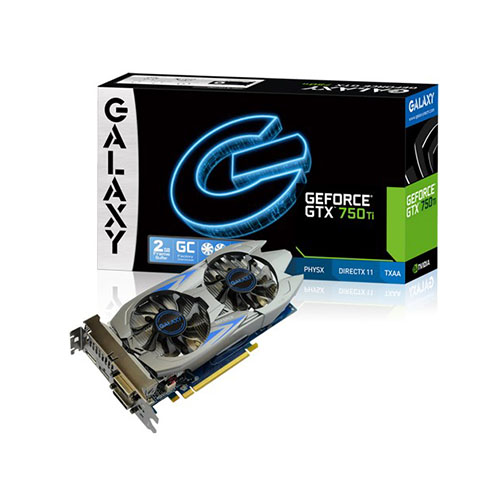 Card Màn hình VGA GALAXY GeForce GTX 750 Ti GC 2GB GDDR5