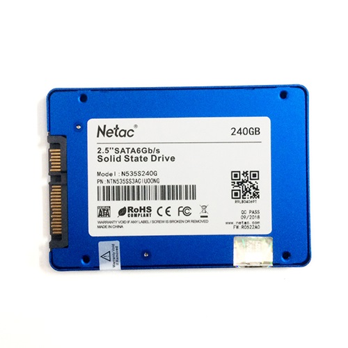 Ổ Cứng SSD Netac Solid State Drive 240GB, Chính hãng 36 tháng