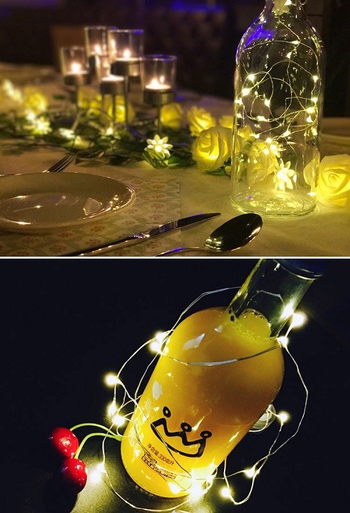 Trang chí đèn Led làm bữa tiệc của bạn thêm hoàn hảo